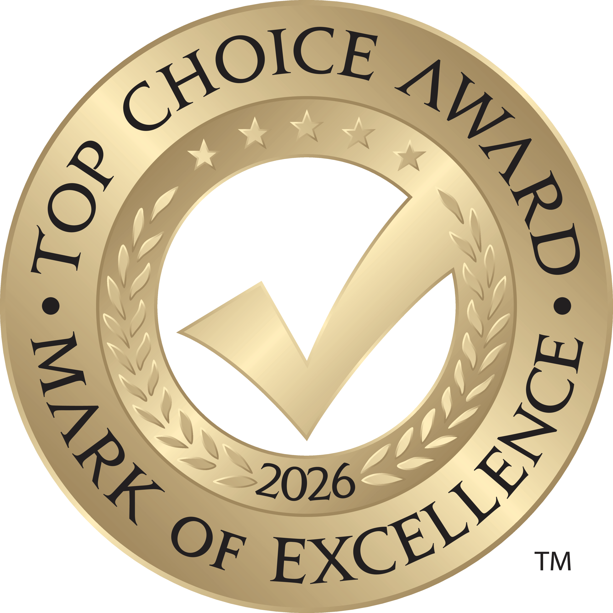 Top Choice Award 2026 Mark of Excellence